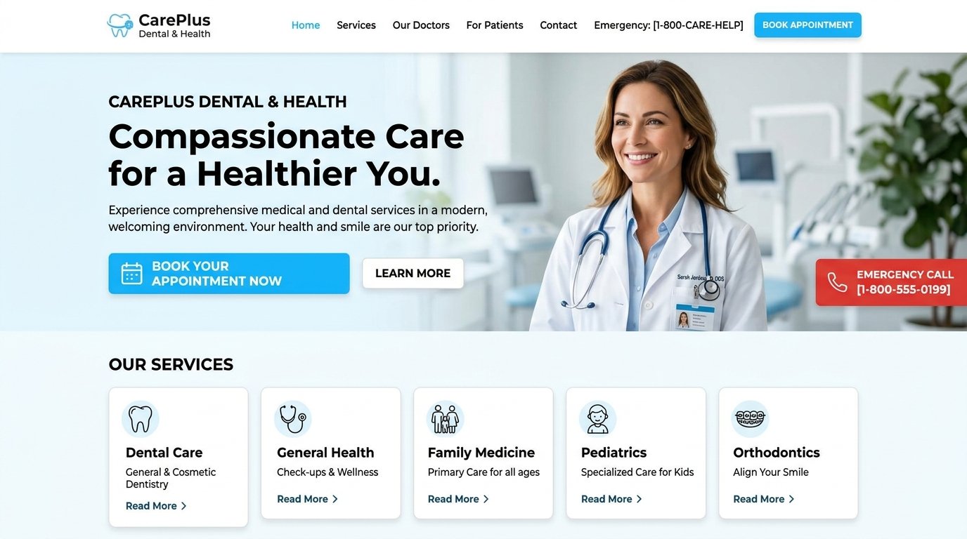 Doctor Clinic Website Demo
